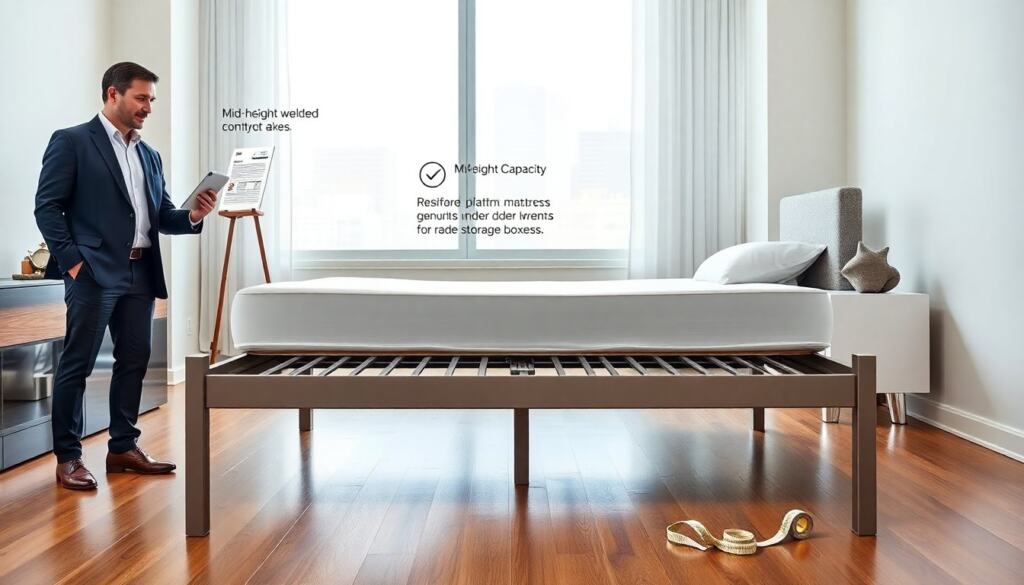 metal bed frame