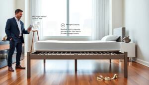 metal bed frame