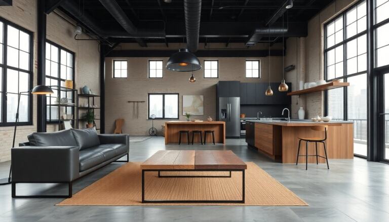 Neo-Industrial Interior Design: Modern Raw Elegance For 2026