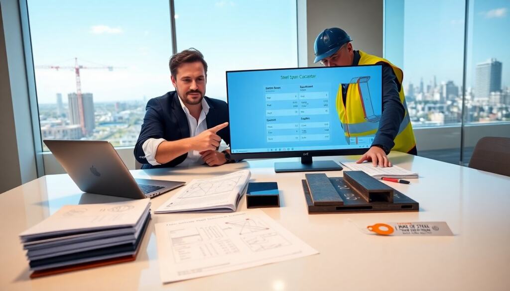 steel beam span calculator