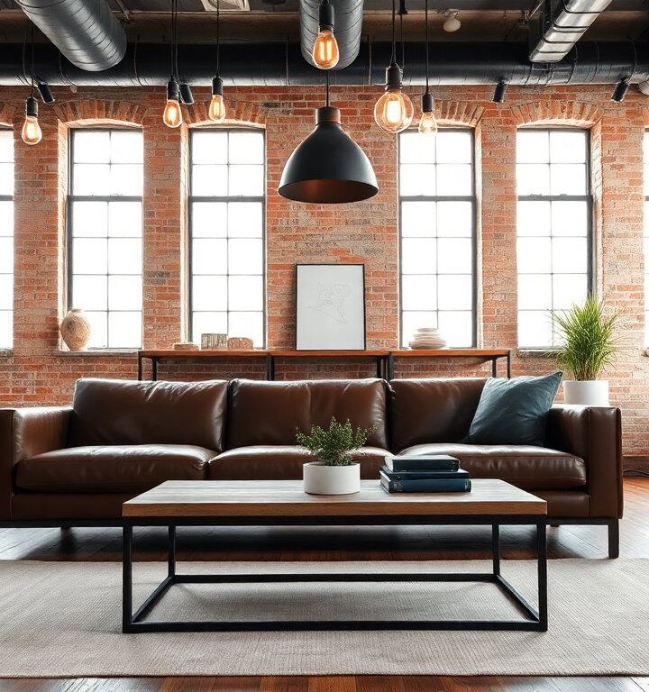 Industrial Style Living Room: How To Nail The Raw-Modern Look In 2026